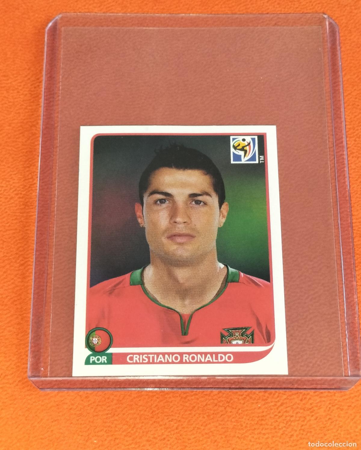Cromos de f&uacute;tbol: 559 CRISTIANO RONALDO PORTUGAL STICKER MUNDIAL FUTBOL FIFA WORLD CUP SOUTH AFRICA 2010 PANINI