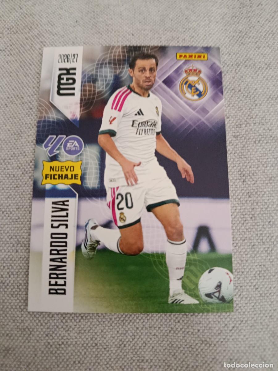 Cromos de f&uacute;tbol: Megacracks 26/27. 488- Bernardo Silva. Real Madrid. Nuevo fichaje.