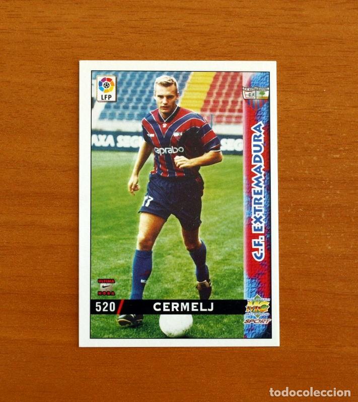 Cromos de f&uacute;tbol: Extrenadura -N&ordm; 520 Cermelj -&Uacute;ltima Hora -Mundicromo Las Fichas de la Liga 1998-1999-98-99