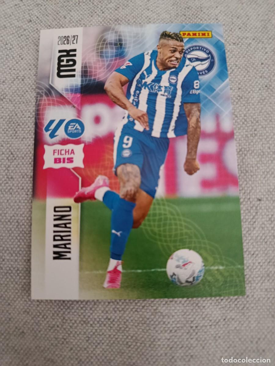 Cromos de f&uacute;tbol: Megacracks 26/27. 34 bis- Mariano. Alav&eacute;s.