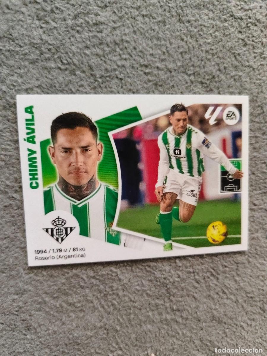 Cromos de f&uacute;tbol: ESTE LA LIGA 24 25 EZEQUIEL CHIMY &Aacute;VILA (19) REAL BETIS LALIGA PANINI 2024 2025