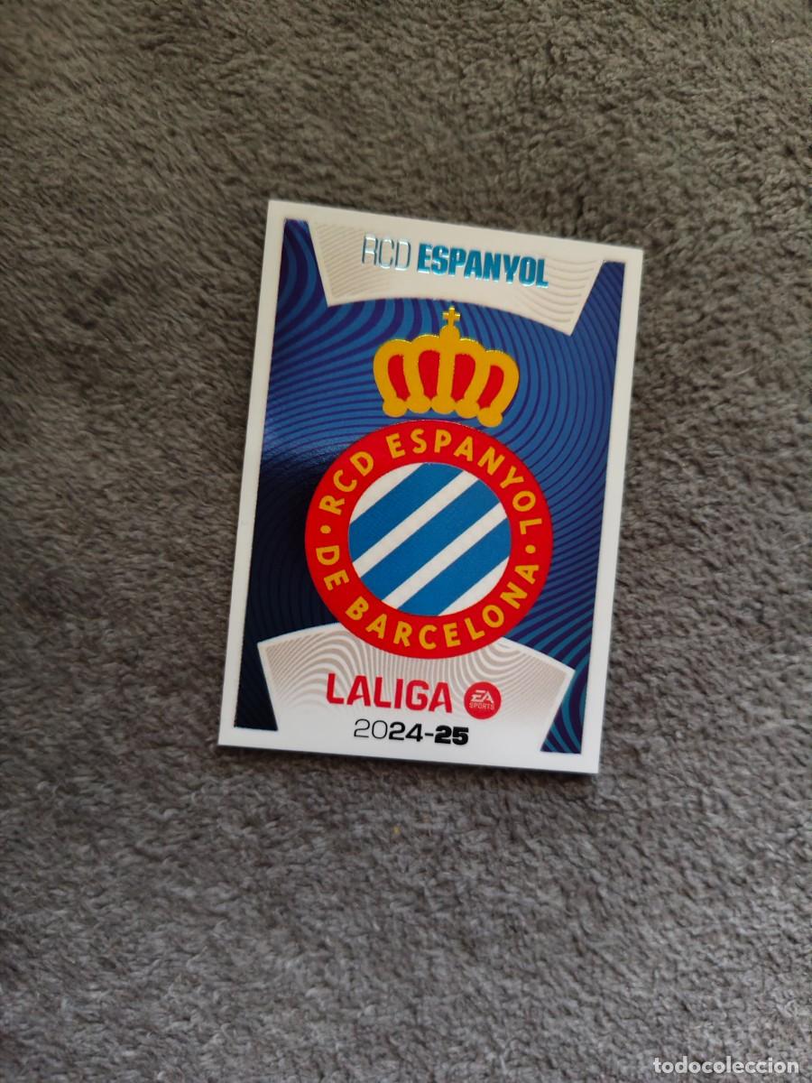 Cromos de Futebol: ESTE LA LIGA 24 25 ESCUDO ESPANYOL (1) RCD ESPANYOL LALIGA PANINI 2024 2025