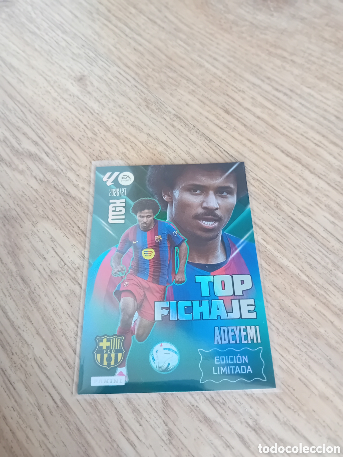 Cromos de Futebol: Adeyemi Top Fichaje Edicion limitada Barcelona 26 27 2026 2027 Megacracks MGK Panini
