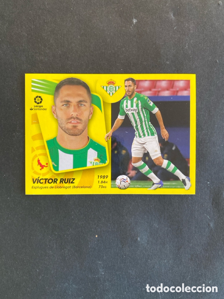 Football Stickers: Cromo liga 21/22 R Betis N* 9