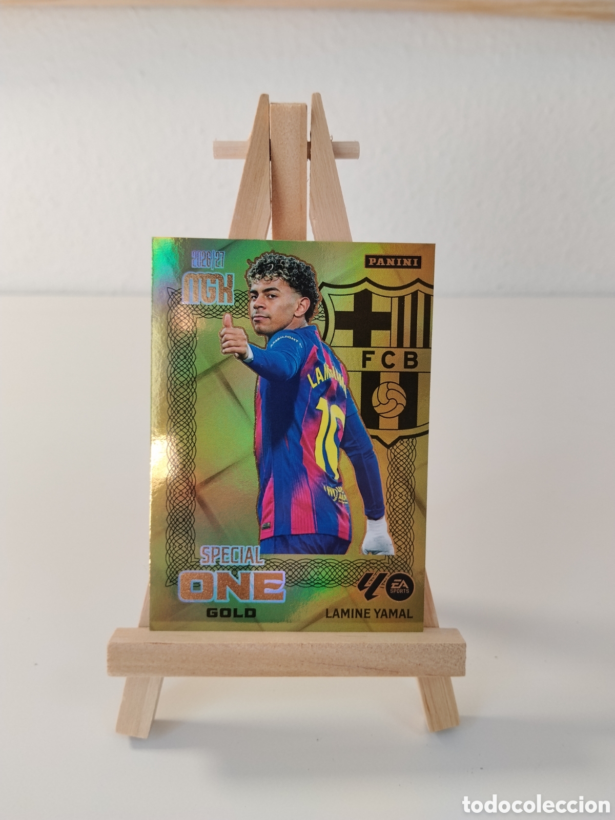 Cromos de Futebol: Lamine Yamal Special One Gold 26/27 Megacrack