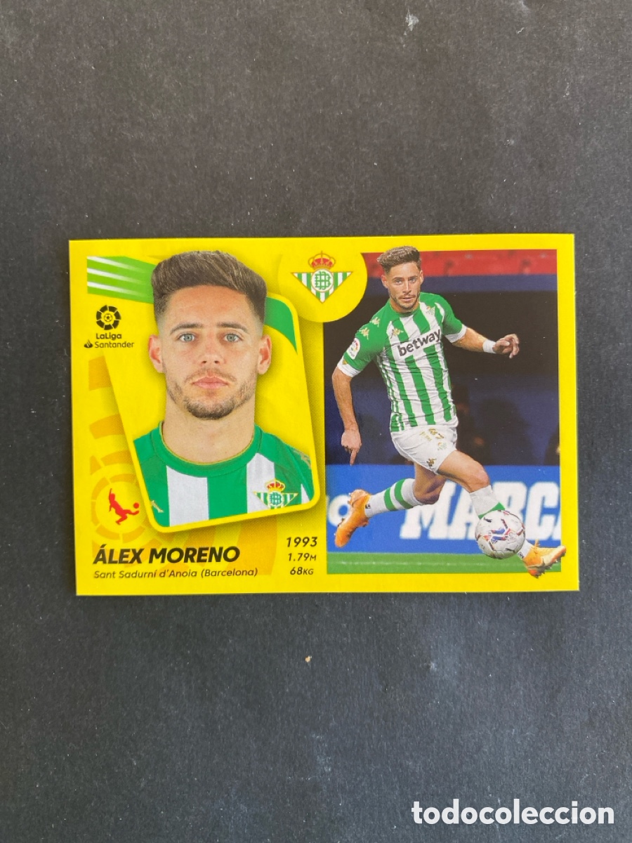 Football Stickers: Cromo liga 21/22 R Betis N* 11B