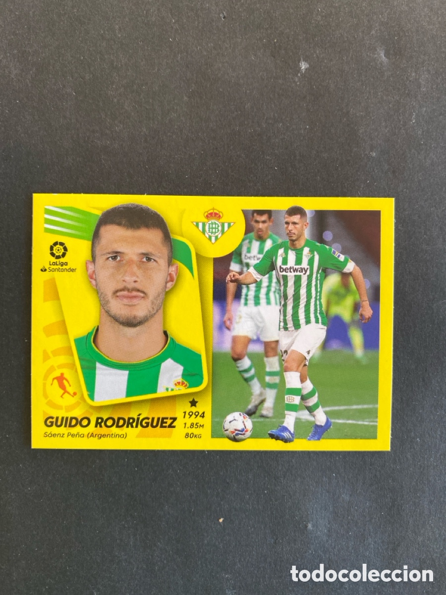 Cartes &agrave; collectionner de Football: Cromo liga 21/22 R Betis N* 12