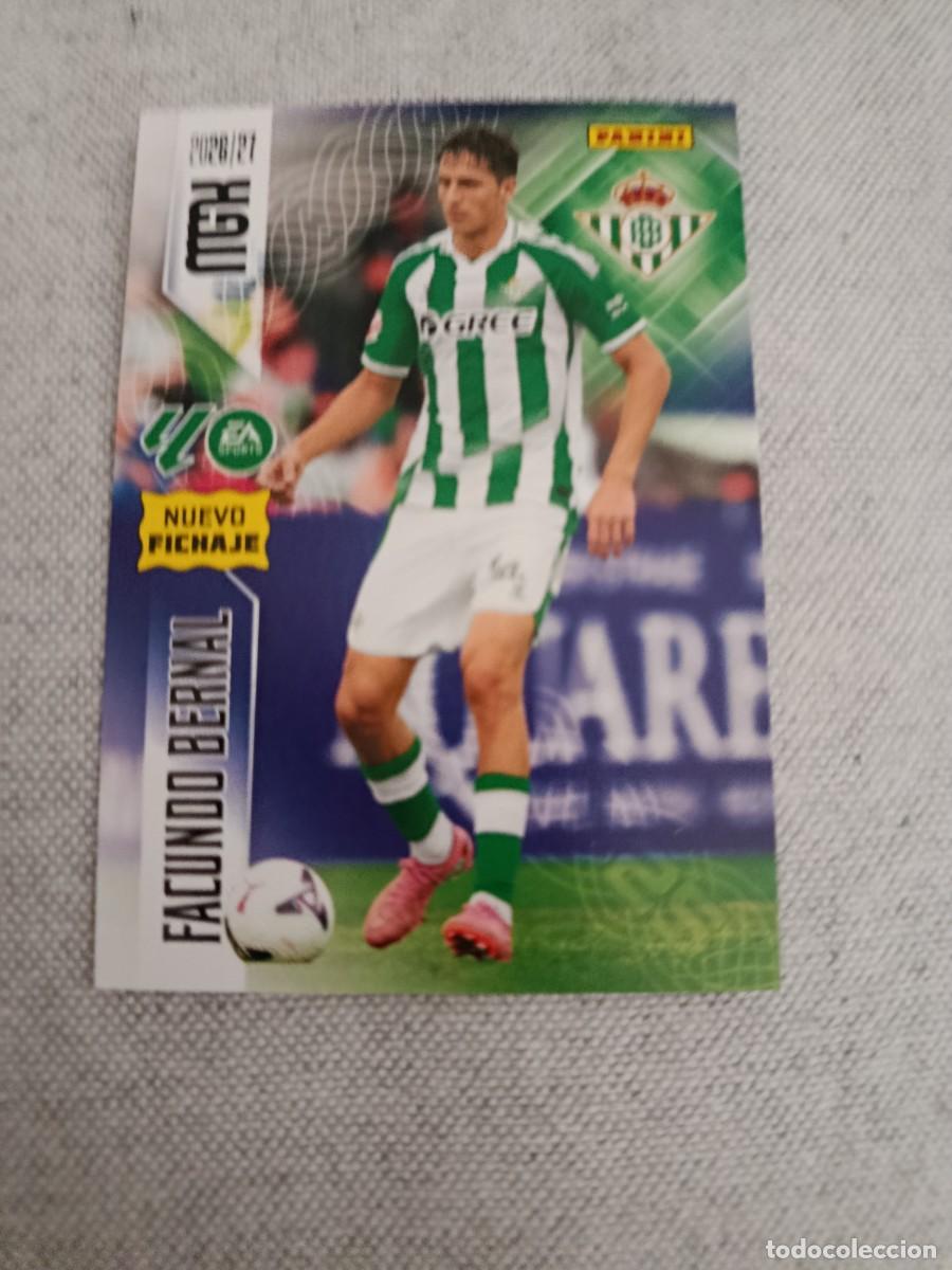 Fu&szlig;ball-Sticker: Megacracks 26/27. 484- Facundo Bernal. Real Betis. Nuevo fichaje..