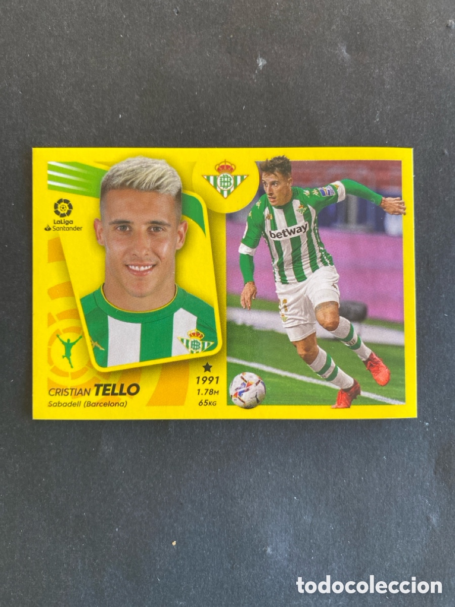 Fu&szlig;ball-Sticker: Cromo liga 21/22 R Betis N* 17