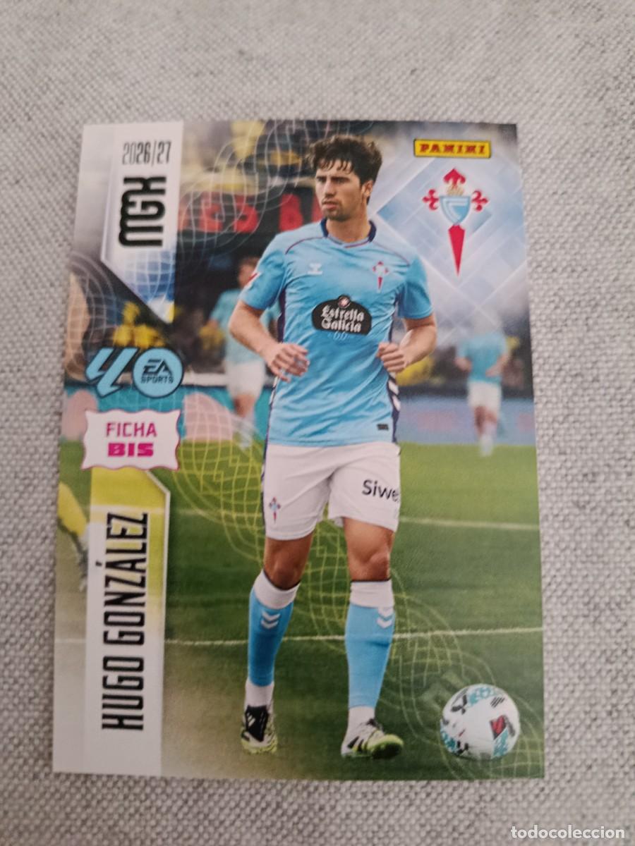 Fu&szlig;ball-Sticker: Megacracks 26/27. 123 bis- Hugo Gonz&aacute;lez. Celta.