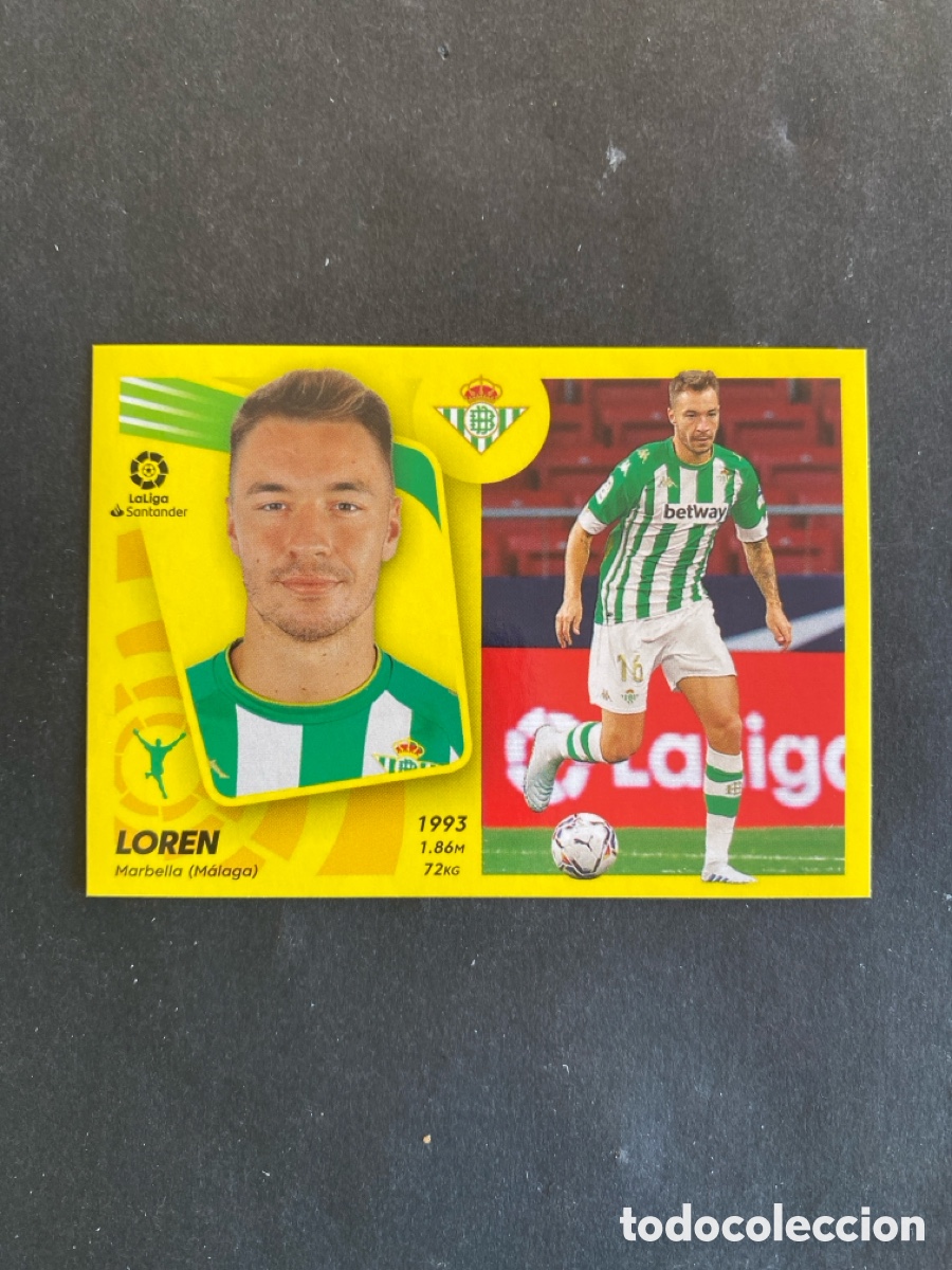 Fu&szlig;ball-Sticker: Cromo liga 21/22 R Betis N* 19B