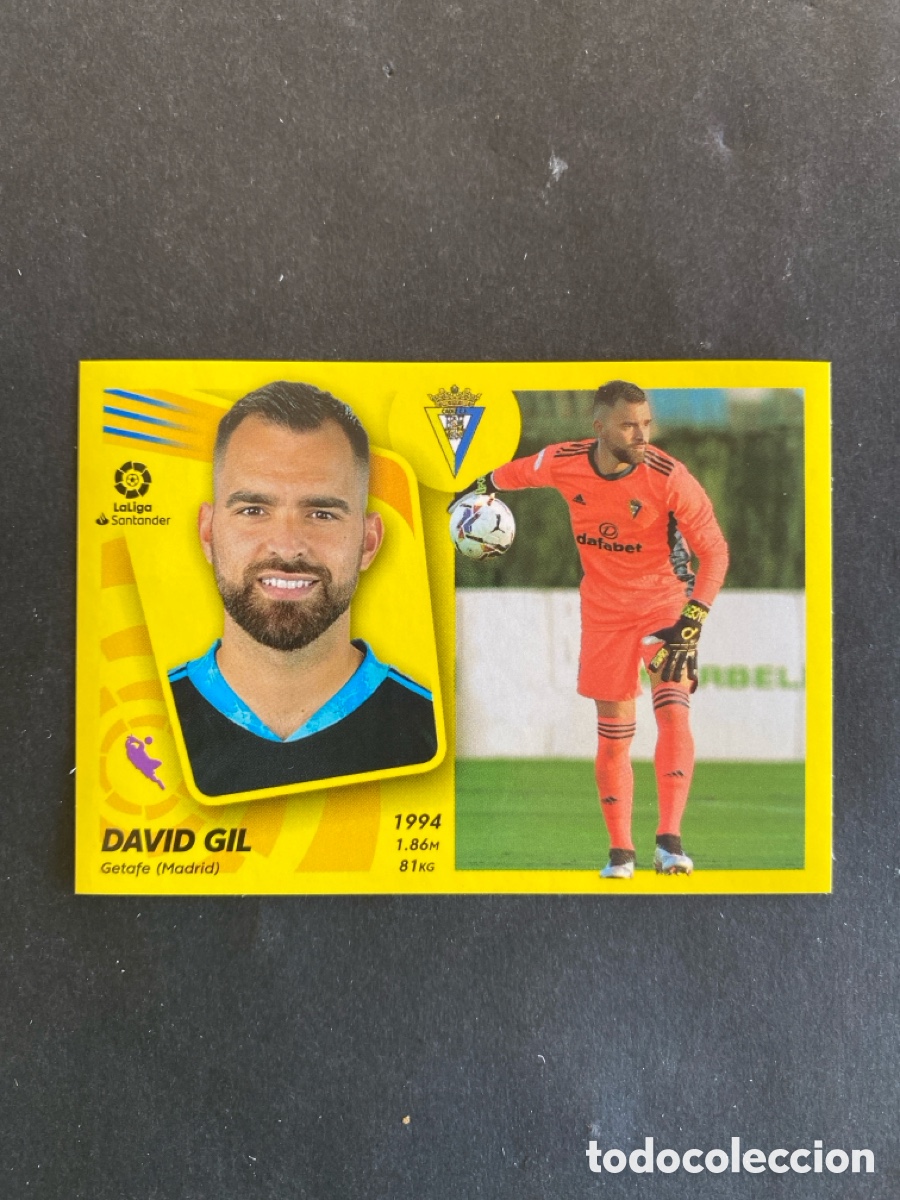 Fu&szlig;ball-Sticker: Cromo liga 21/22 C&aacute;diz N* 6