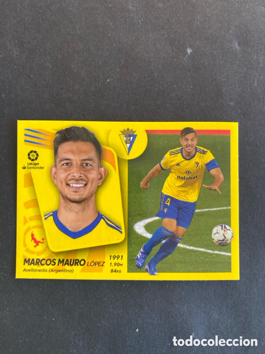 Cromos de f&uacute;tbol: Cromo liga 21/22 C&aacute;diz N* 8