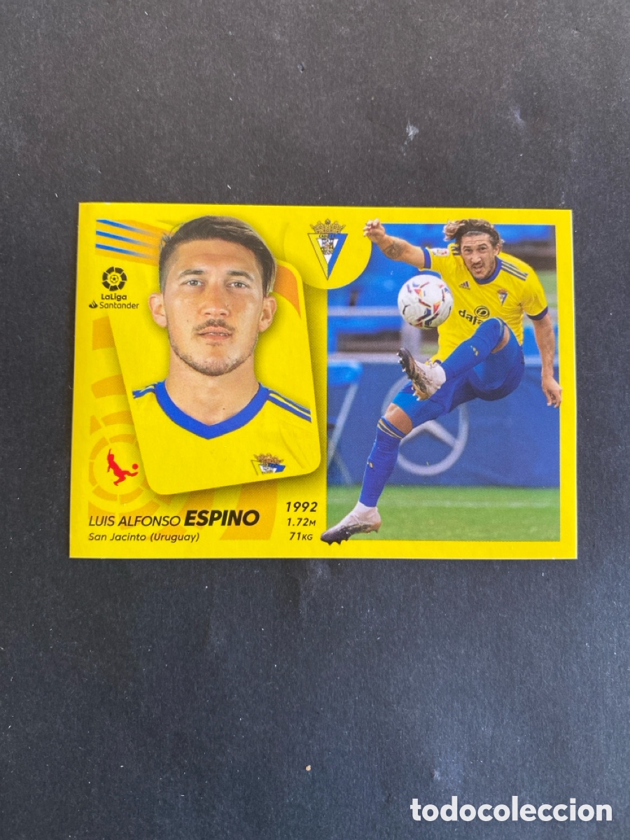Cromos de f&uacute;tbol: Cromo liga 21/22 C&aacute;diz N* 11