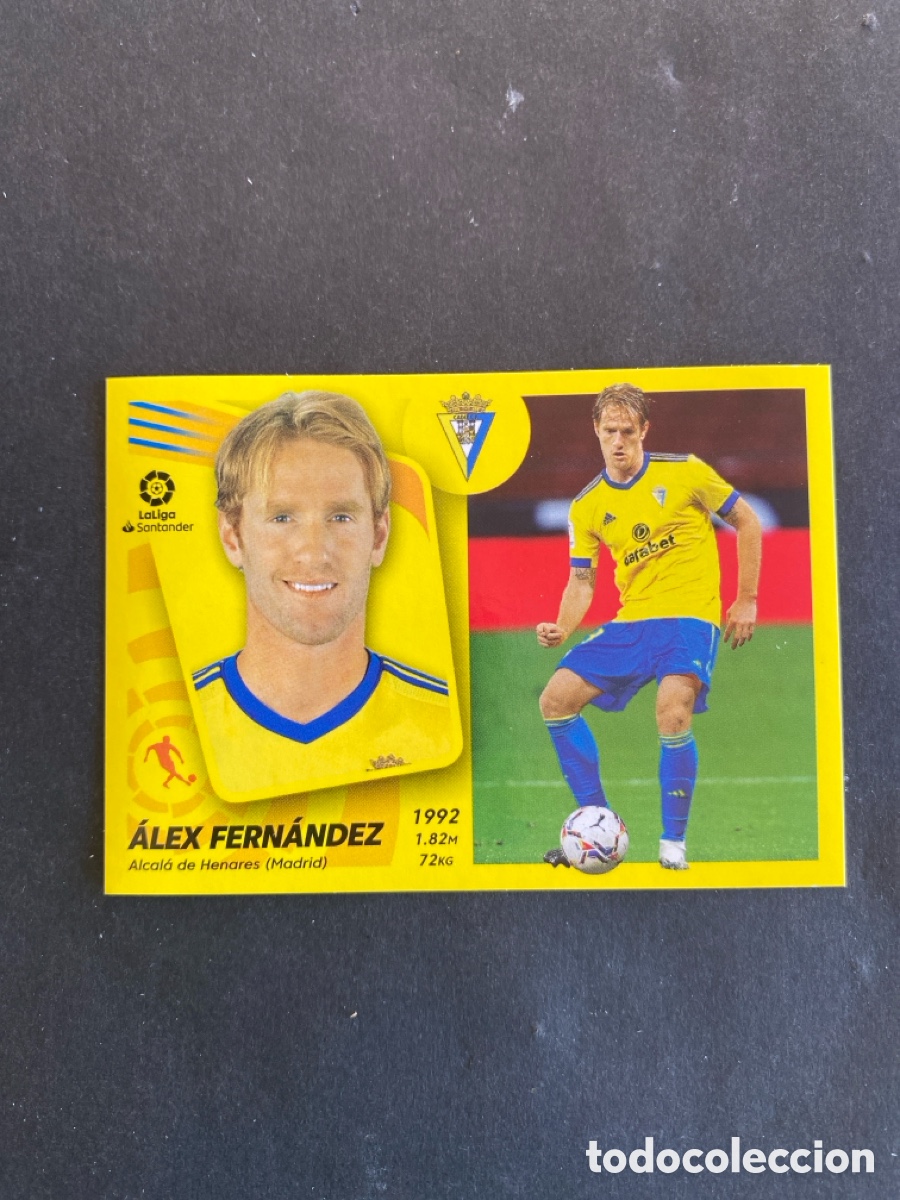 Cromos de f&uacute;tbol: Cromo liga 21/22 C&aacute;diz N* 14