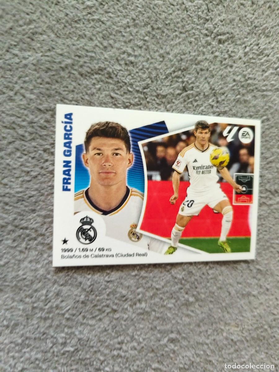 Cromos de f&uacute;tbol: ESTE LA LIGA 24 25 FRAN GARC&Iacute;A (10B) REAL MADRID CF LALIGA PANINI 2024 2025