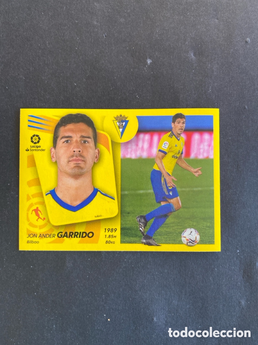 Cromos de f&uacute;tbol: Cromo liga 21/22 C&aacute;diz N* 15A