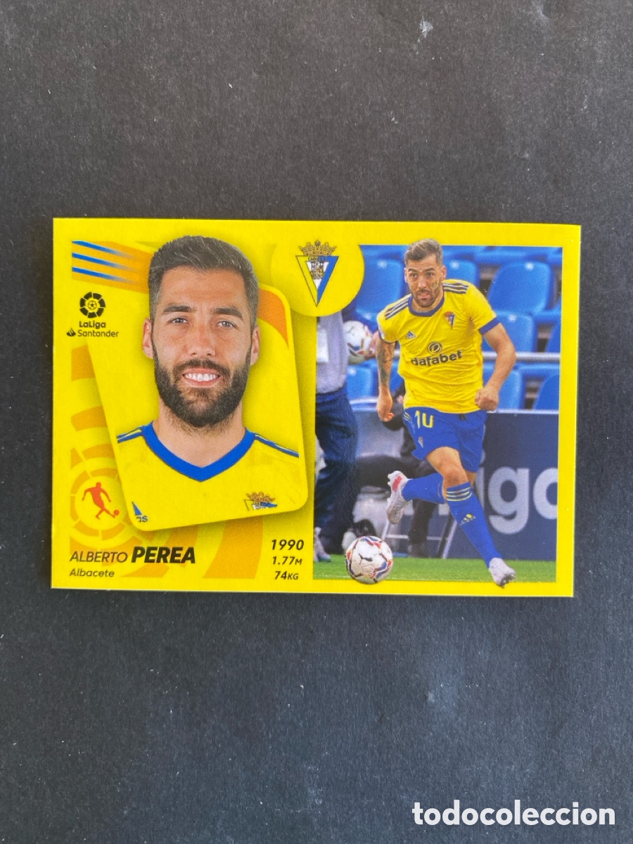 Cromos de f&uacute;tbol: Cromo liga 21/22 C&aacute;diz N* 16