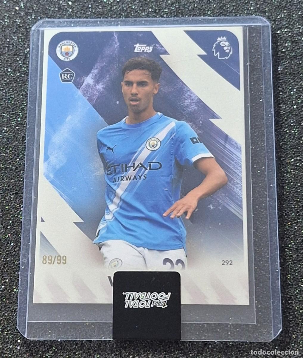 Cromos de f&uacute;tbol: Vitor Reis Manchester City Topps Total Football 89/99 Rookie RC
