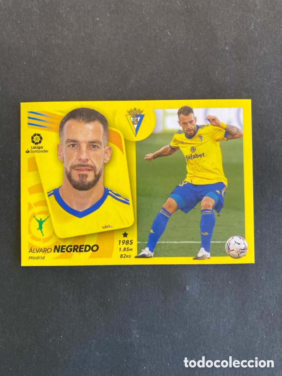 Cromos de f&uacute;tbol: Cromo liga 21/22 C&aacute;diz N* 20