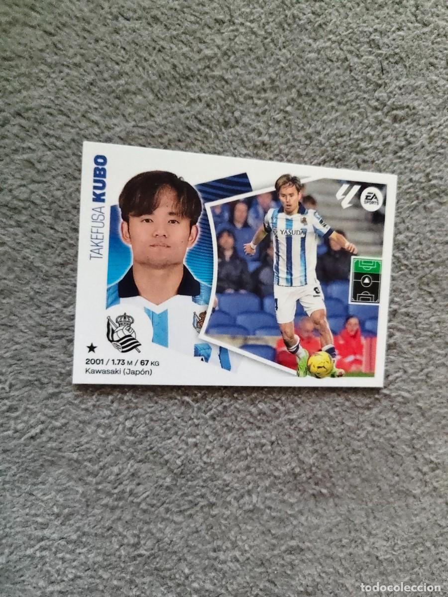 Cromos de f&uacute;tbol: ESTE LA LIGA 24 25 TAKEFUSA KUBO (16) REAL SOCIEDAD LALIGA PANINI 2024 2025