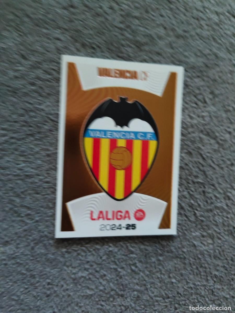 Figurine di Calcio: ESTE LA LIGA 24 25 ESCUDO VALENCIA CF (1) VALENCIA CF LALIGA PANINI 2024 2025
