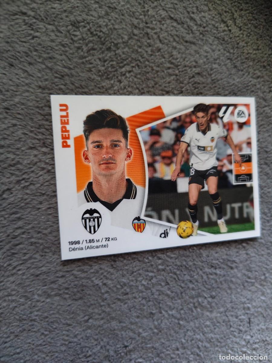 Cromos de f&uacute;tbol: ESTE LA LIGA 24 25 PEPELU (12) VALENCIA CF LALIGA PANINI 2024 2025