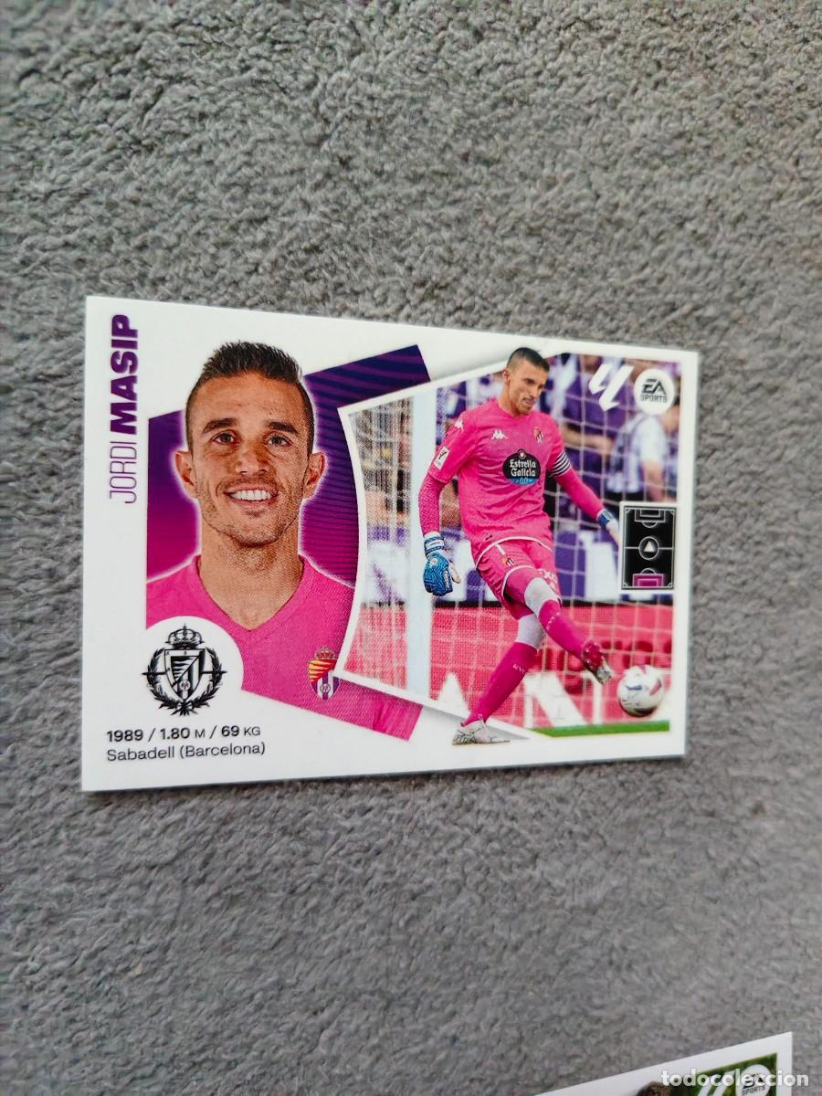 Cromos de f&uacute;tbol: ESTE LA LIGA 24 25 JORDI MASIP (3) REAL VALLADOLID LALIGA PANINI 2024 2025