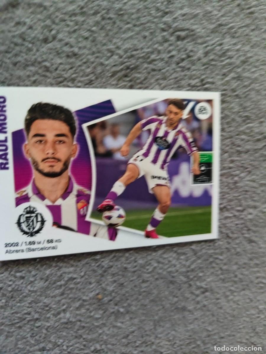 Cromos de f&uacute;tbol: ESTE LA LIGA 24 25 RA&Uacute;L MORO (18) REAL VALLADOLID LALIGA PANINI 2024 2025