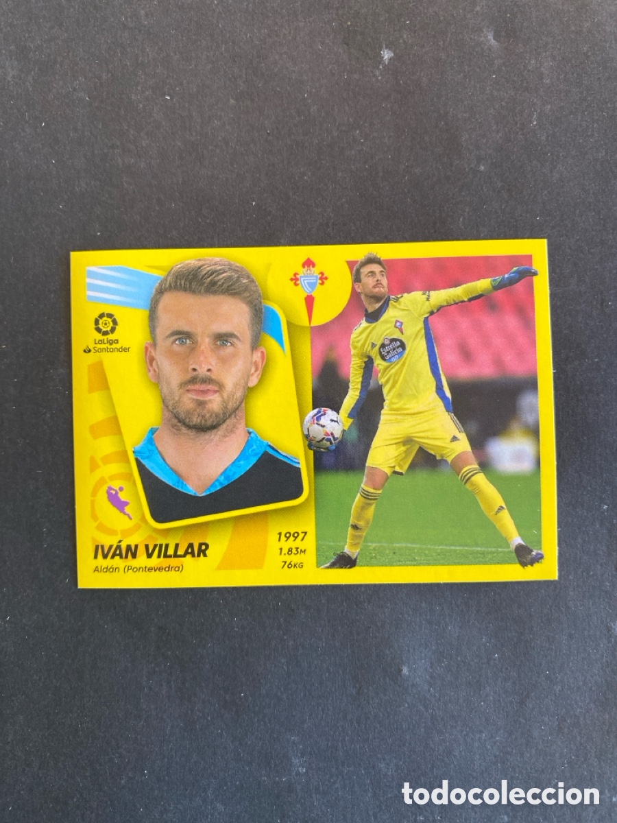 Cromos de f&uacute;tbol: Cromo liga 21/22 Celta N* 6