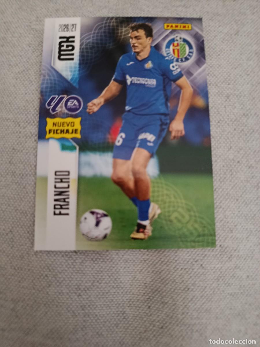 Cromos de f&uacute;tbol: Megacracks 26/27. 479- Francho. Getafe. Nuevo fichaje.