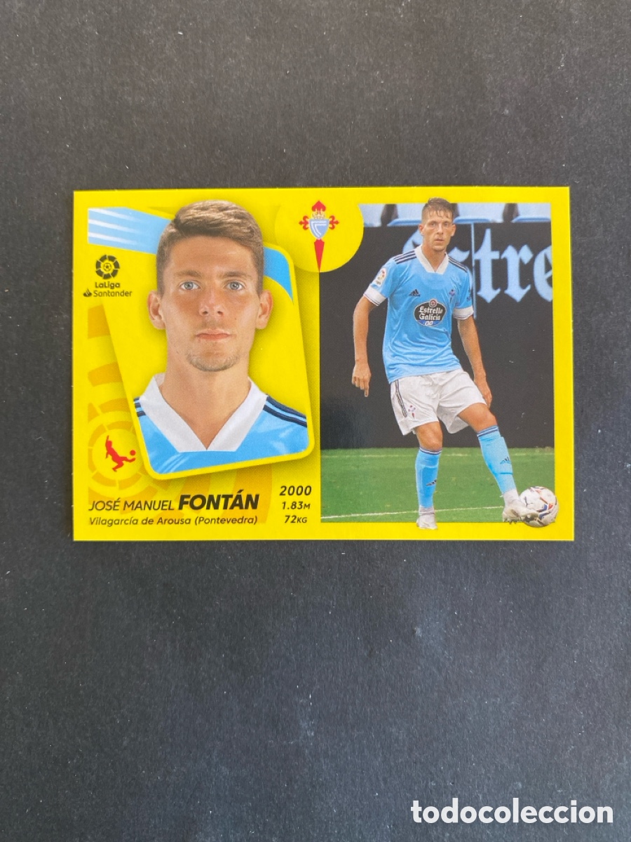 Football Stickers: Cromo liga 21/22 Celta N* 8B