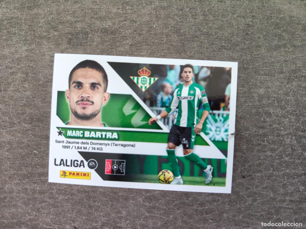 Football Stickers: Cromo 7 MARC BARTRA REAL BETIS. Colecci&oacute;n LALIGA F&uacute;tbol 2026-2027 PANINI Nuevo
