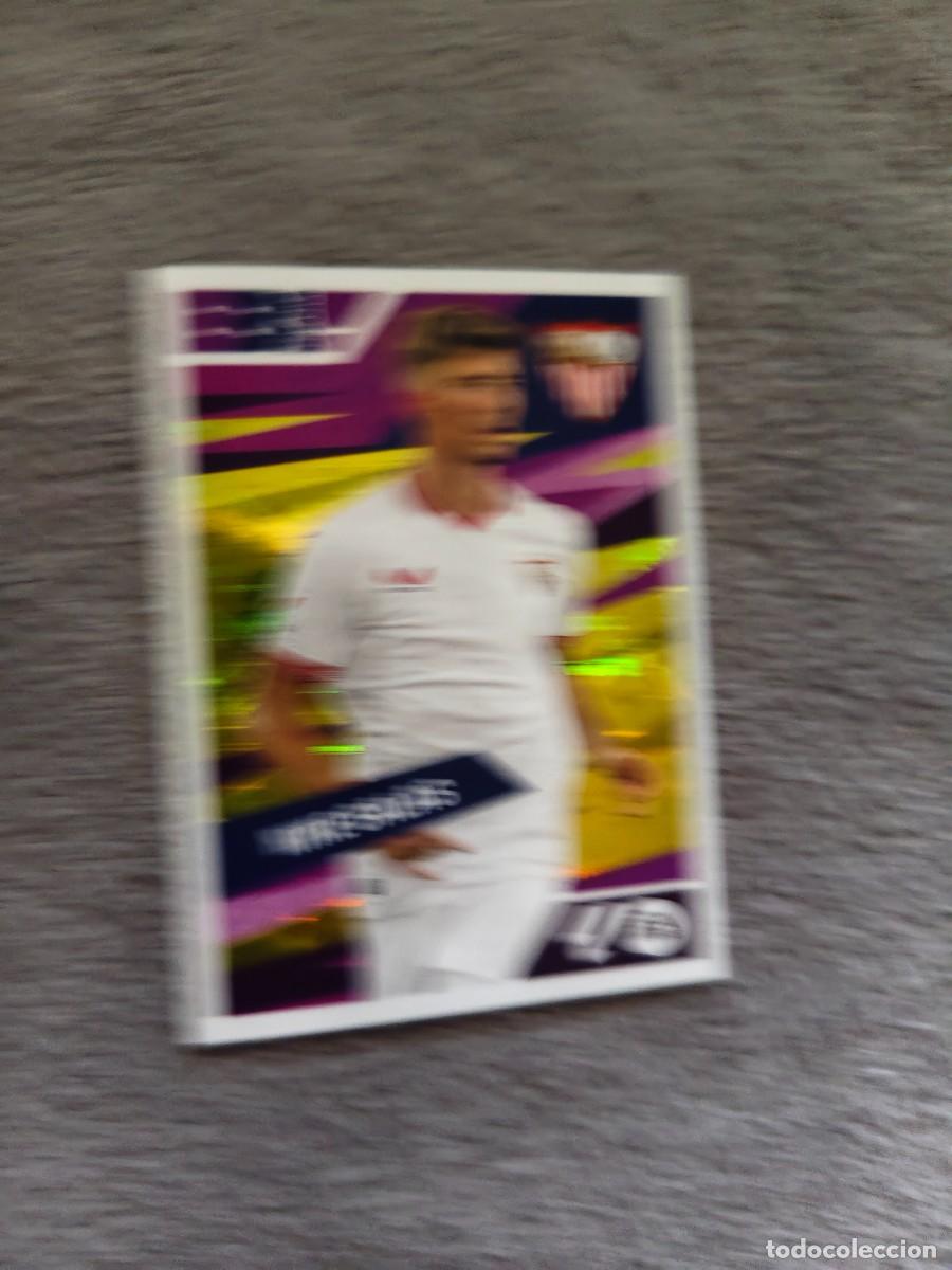 Cromos de f&uacute;tbol: ESTE LA LIGA 24 25 KIKE SALAS (12) SEVILLA FC LALIGA PANINI 2024 2025