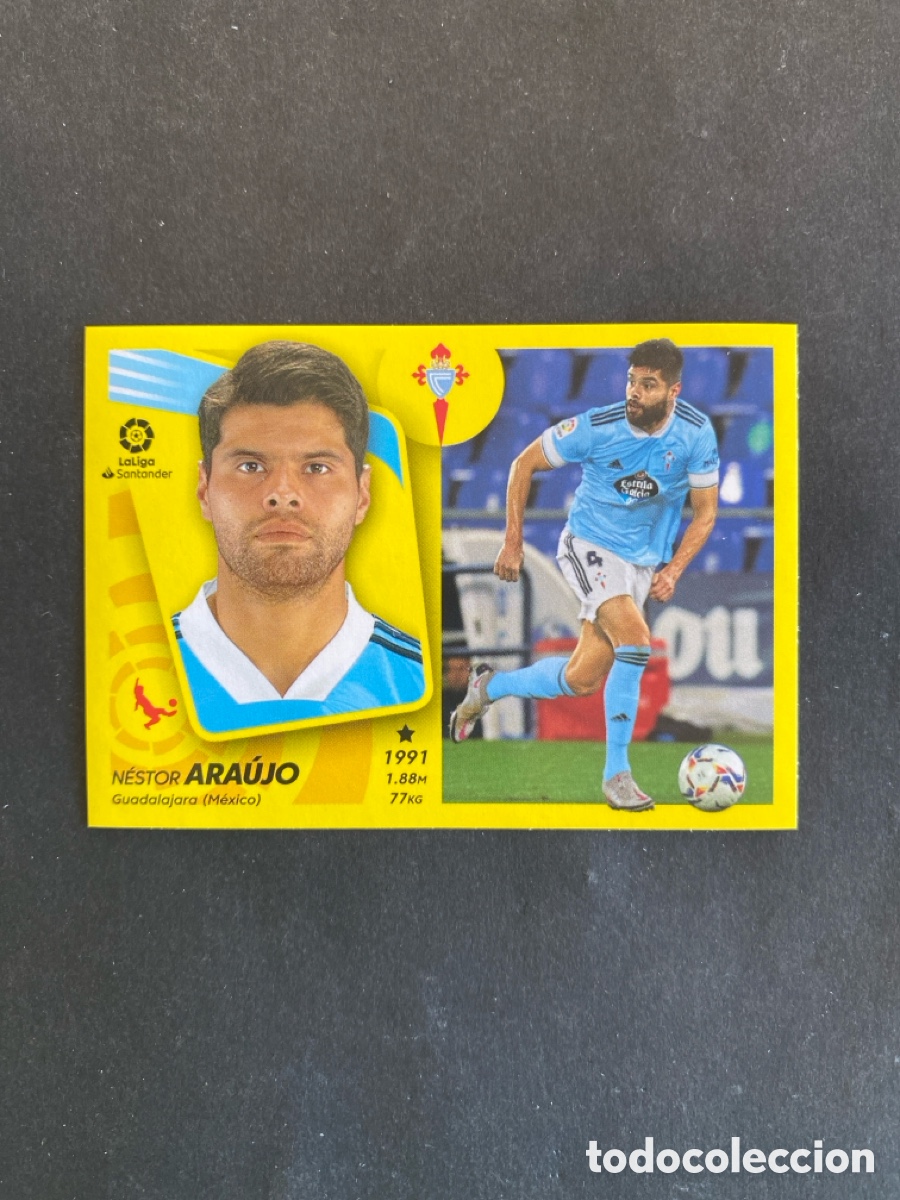 Cromos de f&uacute;tbol: Cromo liga 21/22 Celta N* 10