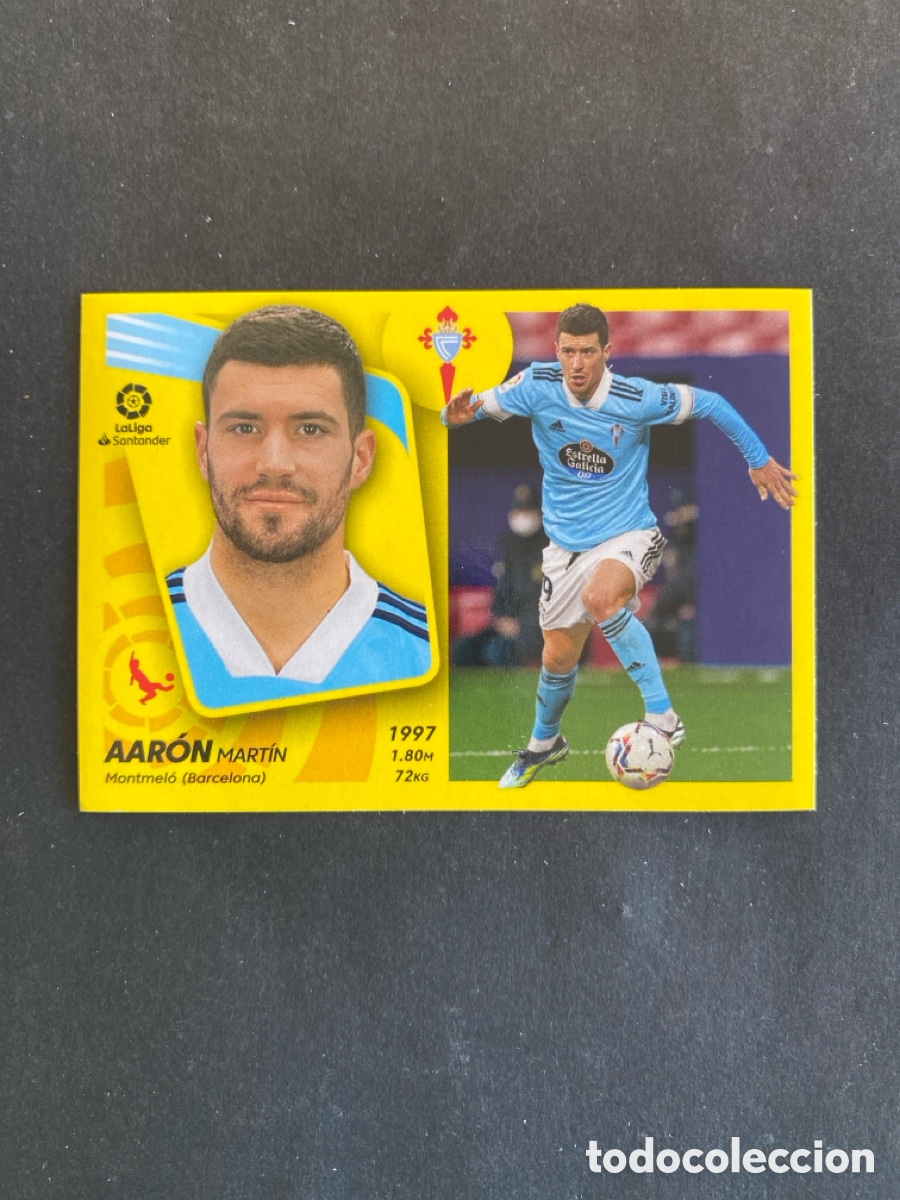 Cromos de f&uacute;tbol: Cromo liga 21/22 Celta N* 11A
