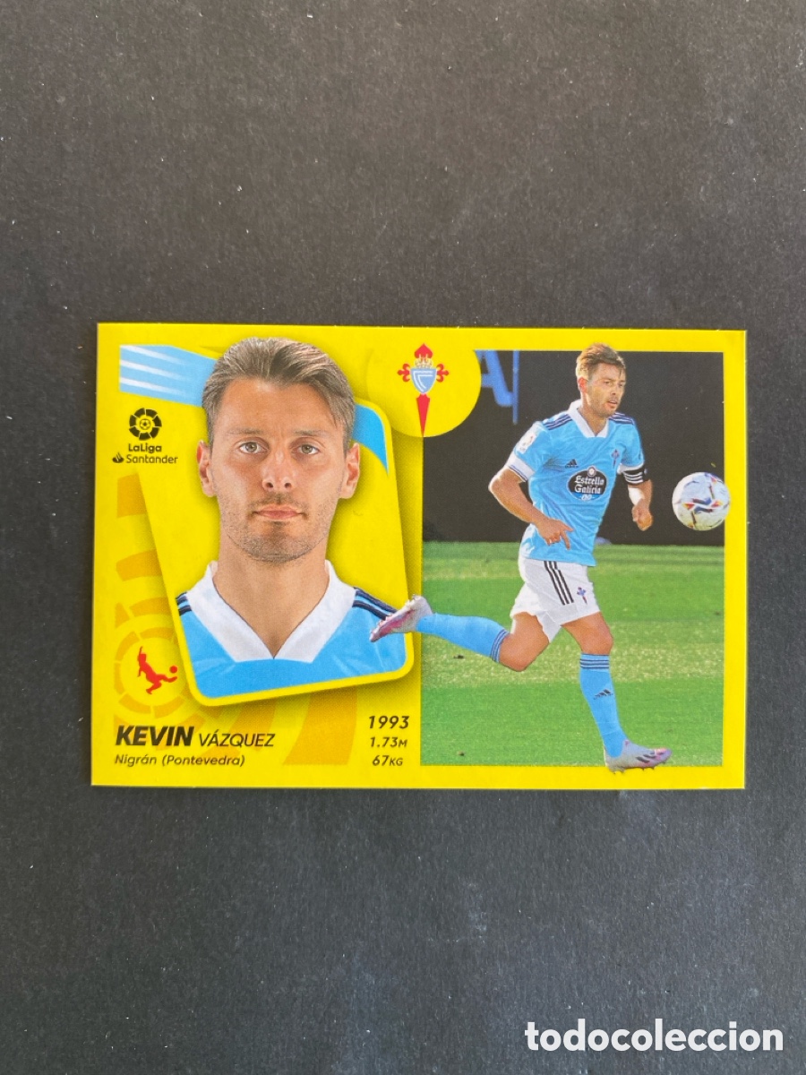 Cromos de f&uacute;tbol: Cromo liga 21/22 Celta N* 11B
