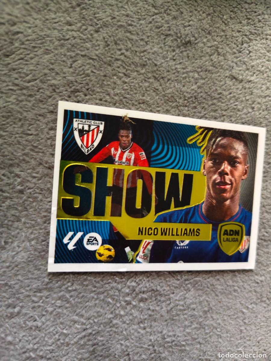 Cromos de f&uacute;tbol: ESTE LA LIGA 24 25 NICO WILLIAMS (8) ATHLETIC CLUB LALIGA PANINI 2024 2025