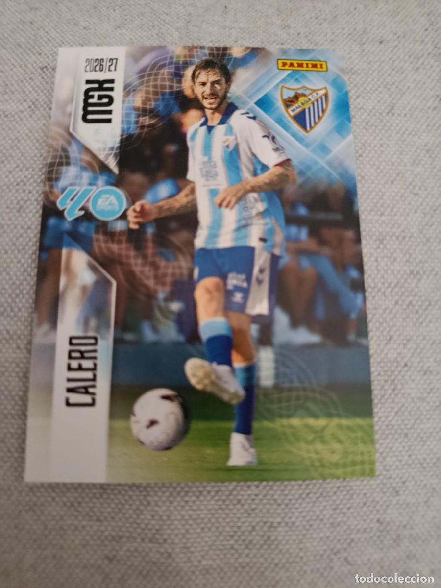 Cromos de f&uacute;tbol: Megacracks 26/27. 240- Calero. M&aacute;laga.