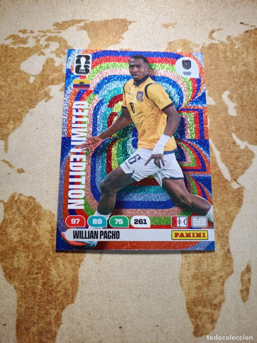 Cromos de f&uacute;tbol: Limited Edition WILLIAN PACHO Adrenalyn WORLD Cup 2026