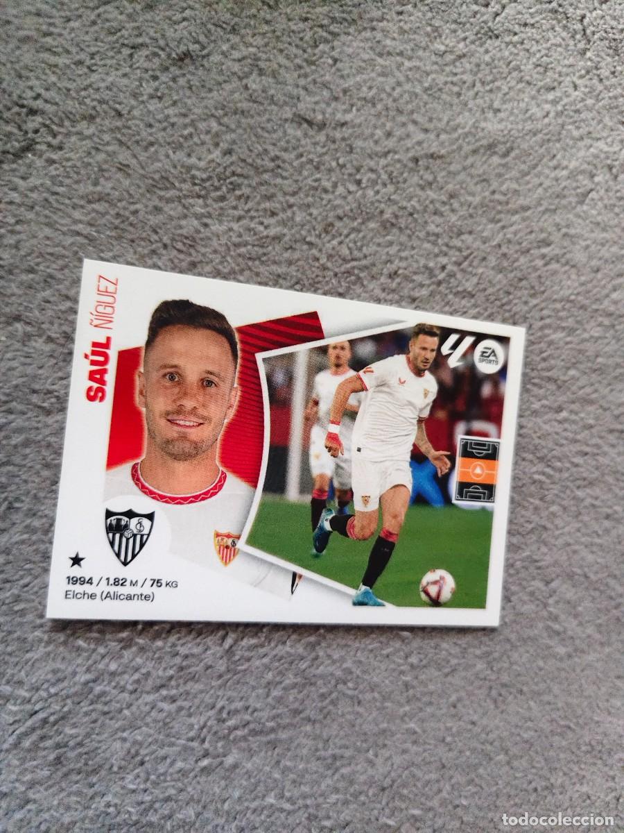 Cromos de f&uacute;tbol: ESTE LA LIGA 24 25 SA&Uacute;L &Ntilde;&Iacute;GUEZ (8) - SEVILLA FC &Uacute;LTIMOS FICHAJES LALIGA PANINI 2024 2025