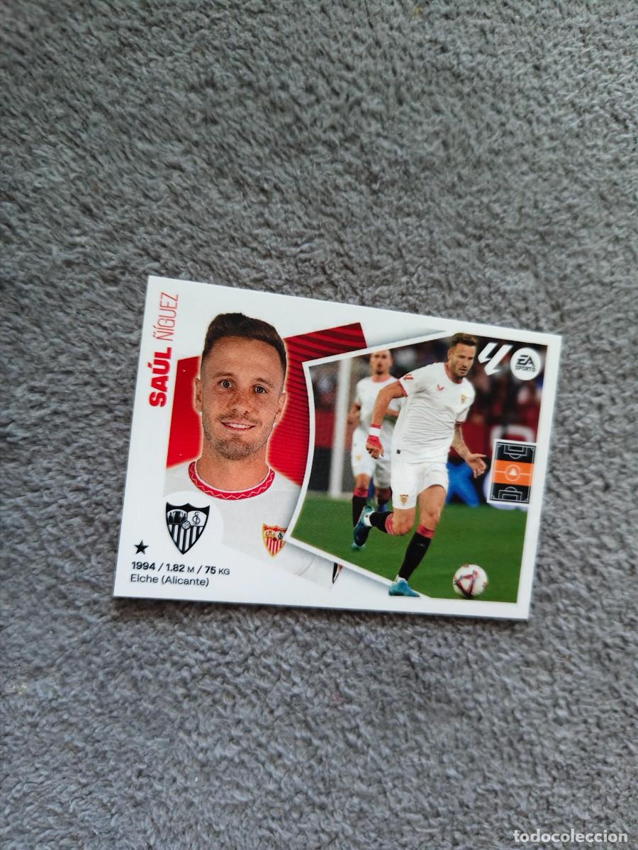 Cromos de f&uacute;tbol: ESTE LA LIGA 24 25 SA&Uacute;L &Ntilde;&Iacute;GUEZ (8) - SEVILLA FC &Uacute;LTIMOS FICHAJES LALIGA PANINI 2024 2025