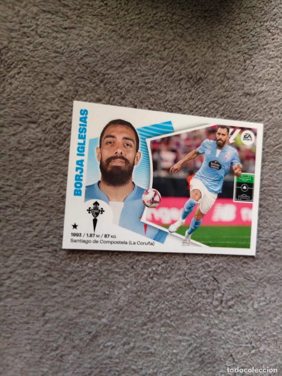 Cromos de f&uacute;tbol: ESTE LA LIGA 24 25 BORJA IGLESIAS (17) - RC CELTA VIGO &Uacute;LTIMOS FICHAJES LALIGA PANINI 2024 2025