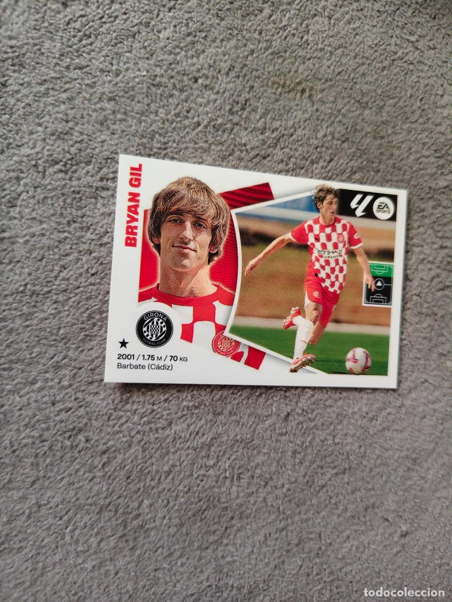 Cromos de f&uacute;tbol: ESTE LA LIGA 24 25 BRYAN GIL (19) - GIRONA FC &Uacute;LTIMOS FICHAJES LALIGA PANINI 2024 2025