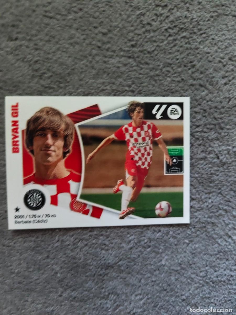 Cromos de f&uacute;tbol: ESTE LA LIGA 24 25 BRYAN GIL (19) - GIRONA FC &Uacute;LTIMOS FICHAJES LALIGA PANINI 2024 2025