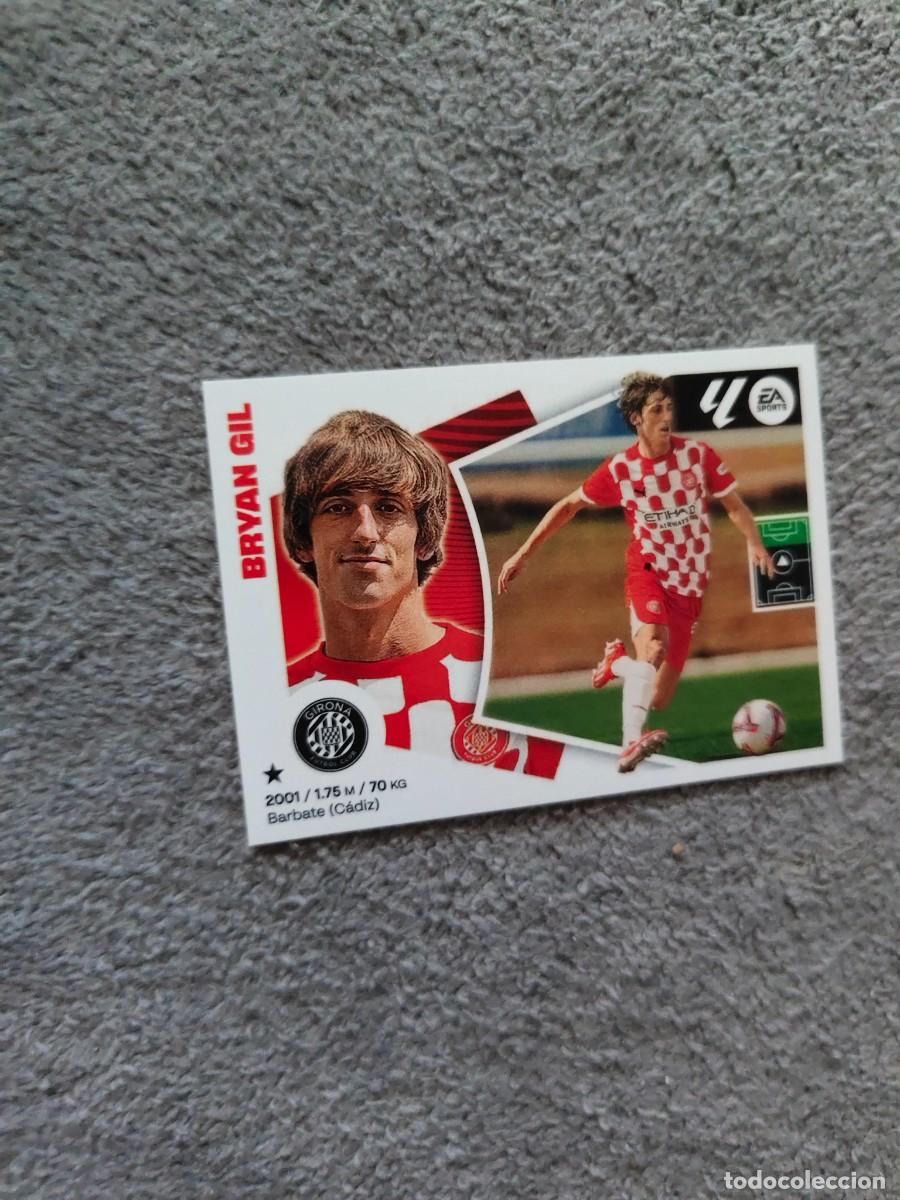 Cromos de f&uacute;tbol: ESTE LA LIGA 24 25 BRYAN GIL (19) - GIRONA FC &Uacute;LTIMOS FICHAJES LALIGA PANINI 2024 2025