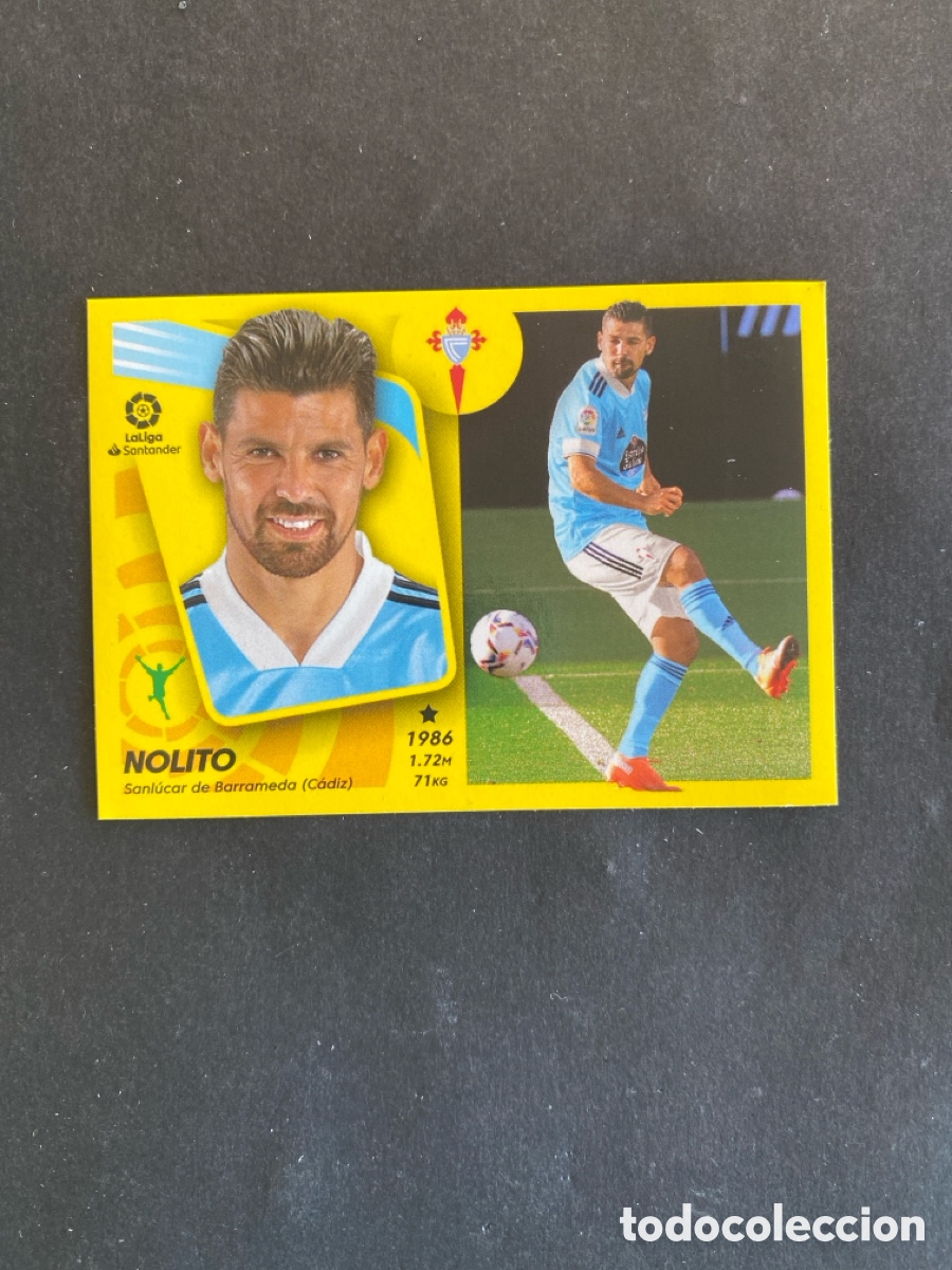 Cromos de f&uacute;tbol: Cromo liga 21/22 Celta N* 18
