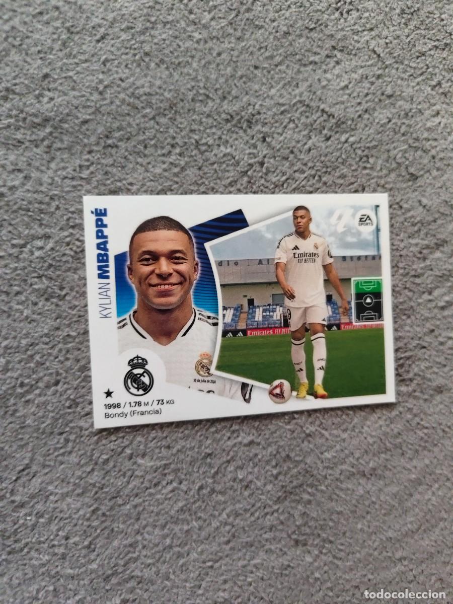 Cromos de f&uacute;tbol: ESTE LA LIGA 24 25 KYLIAN MBAPP&Eacute; (20) - REAL MADRID CF &Uacute;LTIMOS FICHAJES LALIGA PANINI 2024 2025
