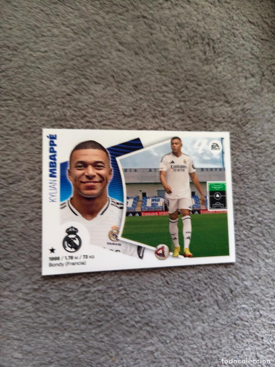 Cromos de f&uacute;tbol: ESTE LA LIGA 24 25 KYLIAN MBAPP&Eacute; (20) - REAL MADRID CF &Uacute;LTIMOS FICHAJES LALIGA PANINI 2024 2025