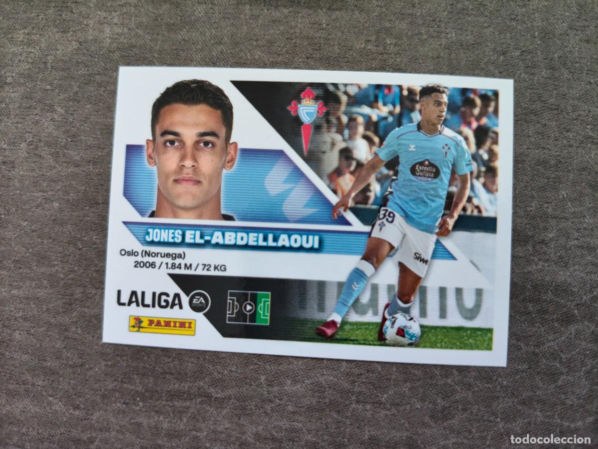 Cartes &agrave; collectionner de Football: Cromo 18B JONES EL-ABDELLAOUI RC CELTA. Colecci&oacute;n LALIGA F&uacute;tbol 2026-2027 PANINI Nuevo
